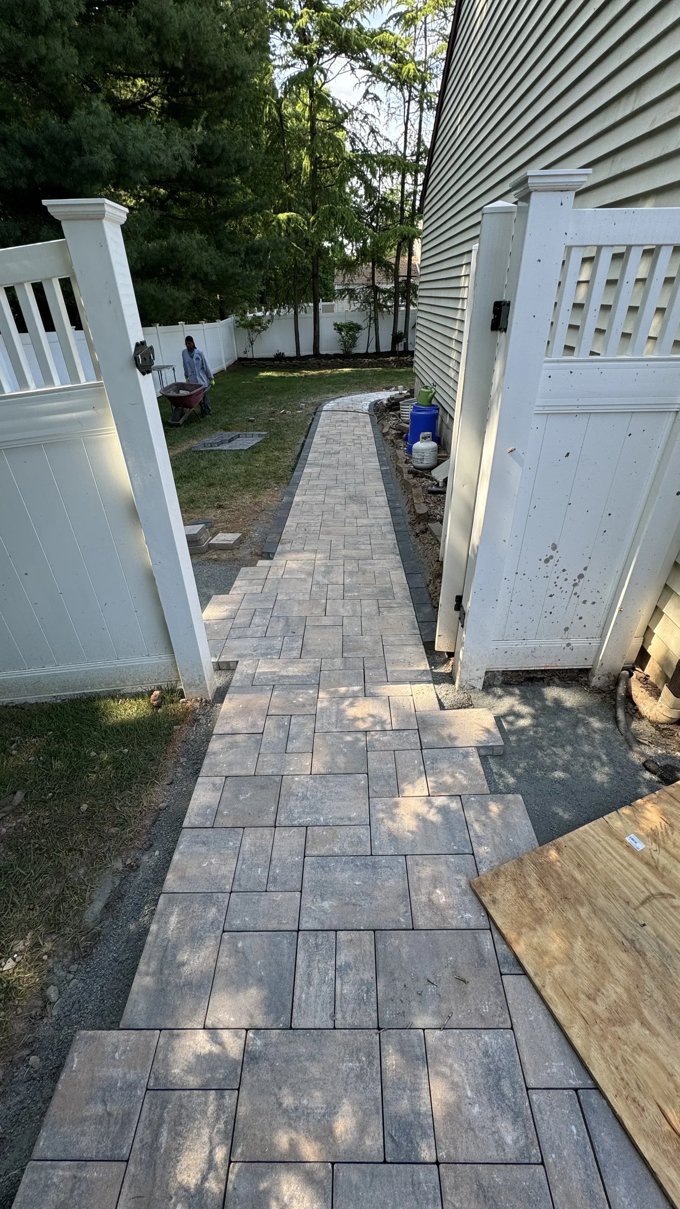 Paver Walkway